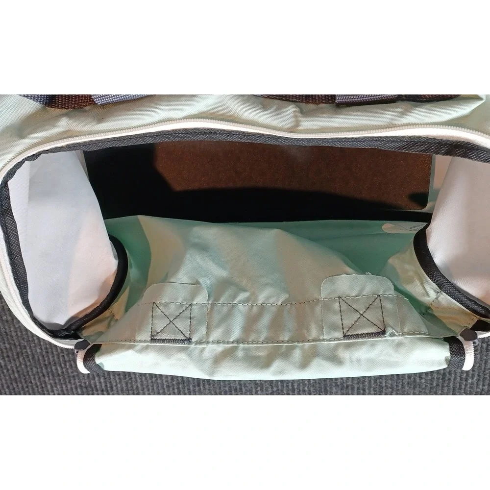 Adidas Defender III‎ Medium Gym Duffle Bag Mint Green And Gray EUC